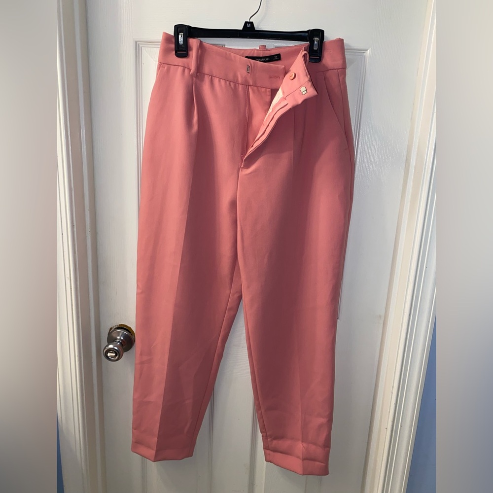 Zara bubblegum pink women’s dress pants - size L